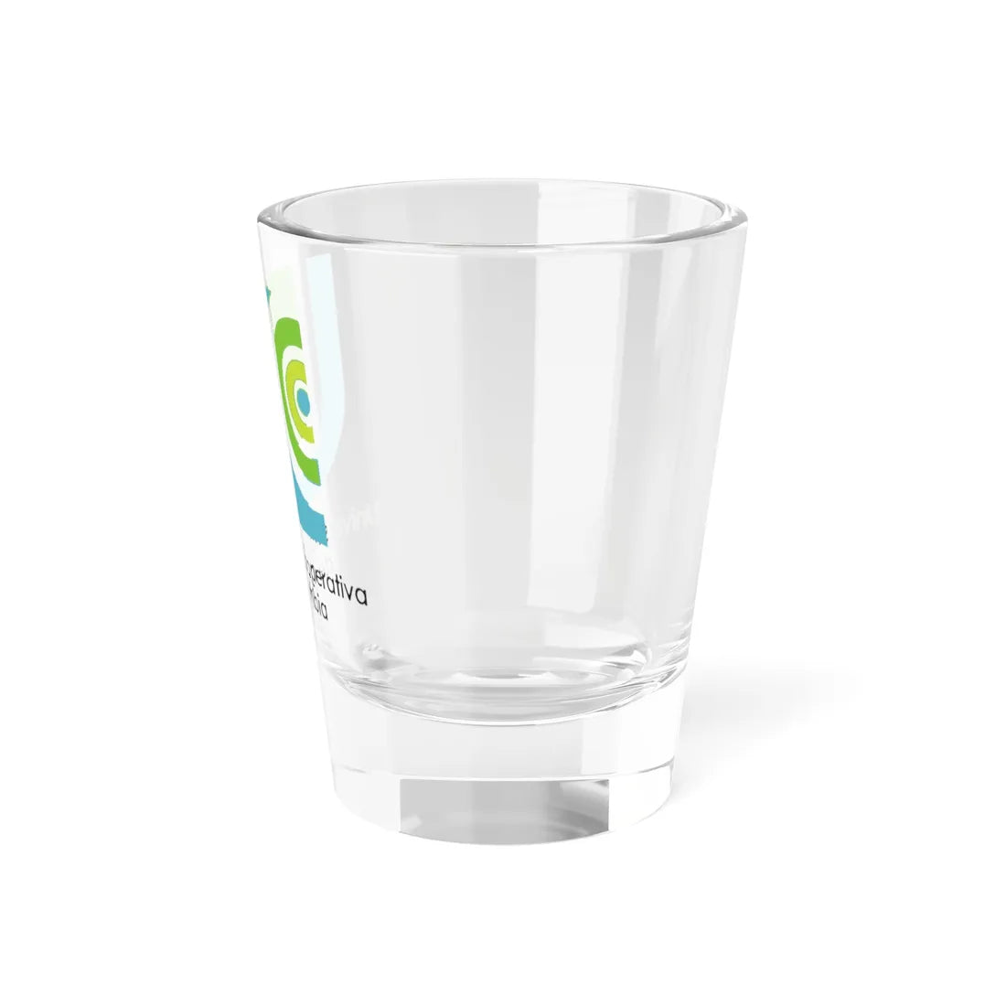 U. Cooperativa de Colombia logo (Colombia) (Coat of Arms) Shot Glass 1.5oz - Go Mug Yourself