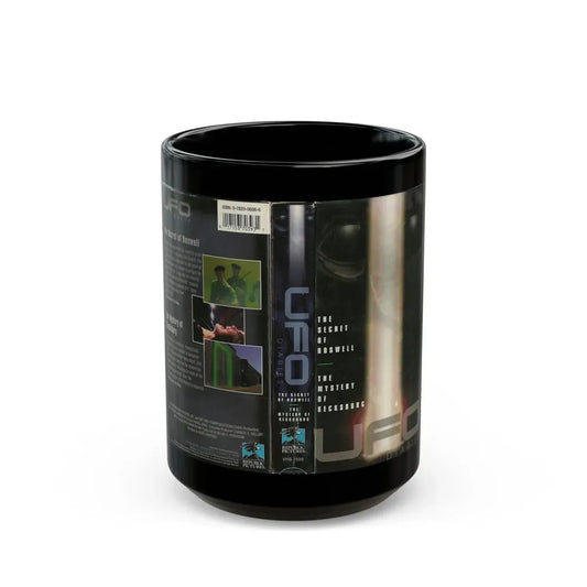 UFO DIARIES (VHS COVER) - Black Coffee Mug 15oz - Go Mug Yourself