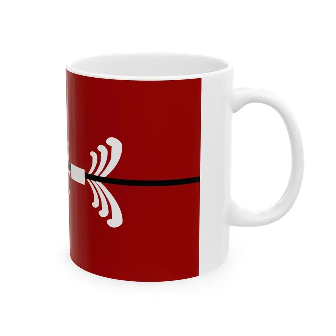Ujae Atoll Flag (Marshall Islands) White Coffee Mug - Go Mug Yourself