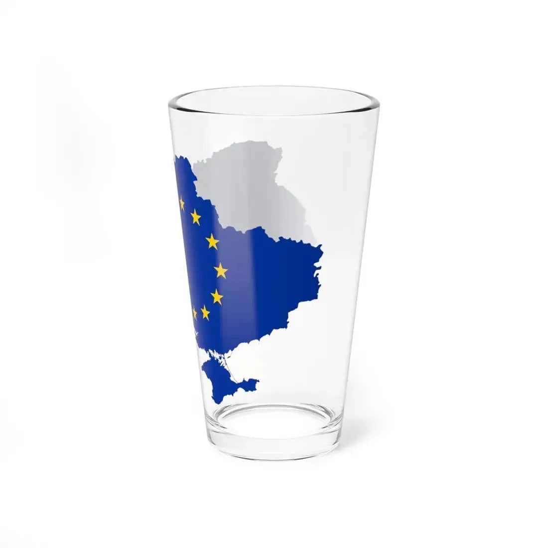 Ukraine EU (Ukraine) Pint Glass 16oz - Go Mug Yourself