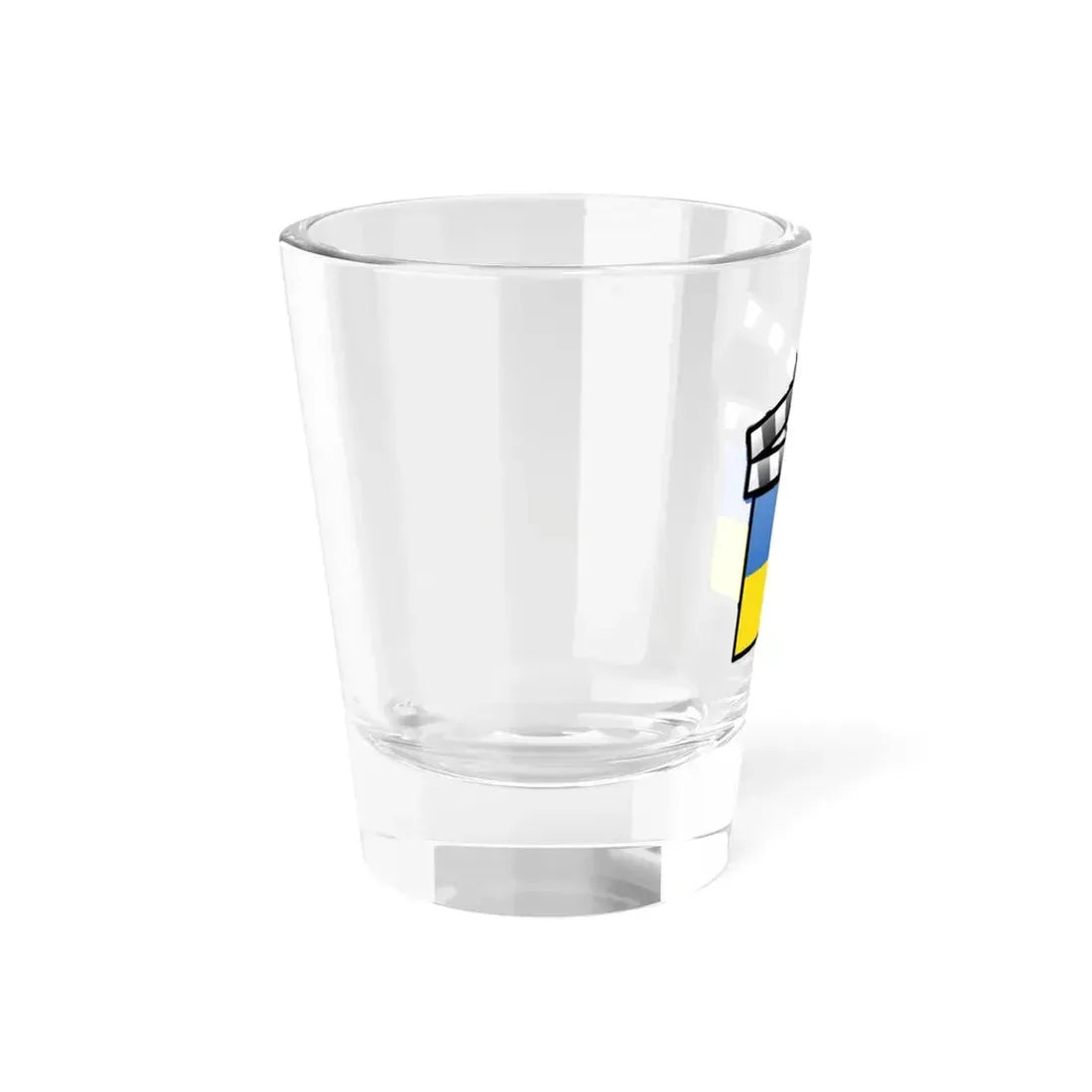 Ukraine film clapperboard (Ukraine) Shot Glass 1.5oz - Go Mug Yourself