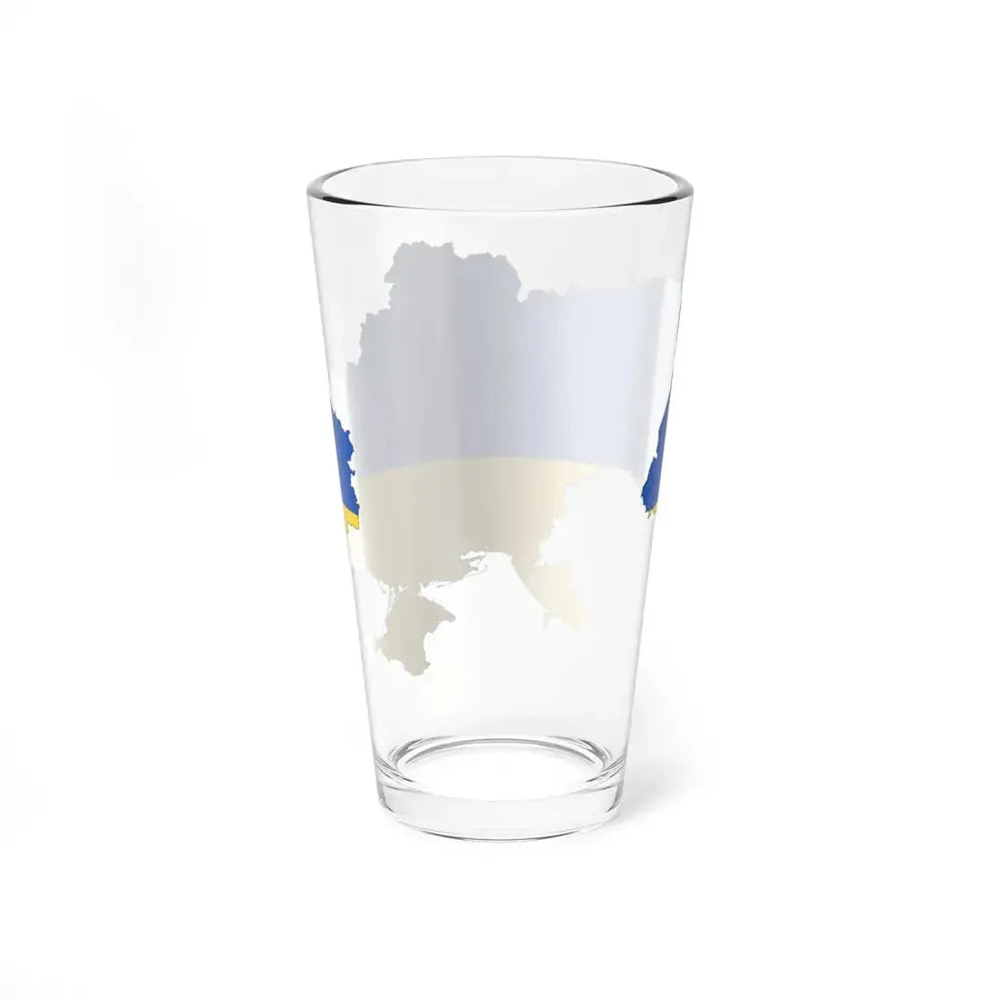 Ukraine-Flagmap (Ukraine) Pint Glass 16oz - Go Mug Yourself