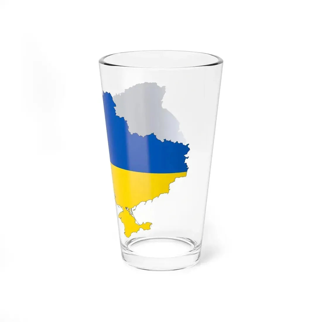 Ukraine-Flagmap (Ukraine) Pint Glass 16oz - Go Mug Yourself