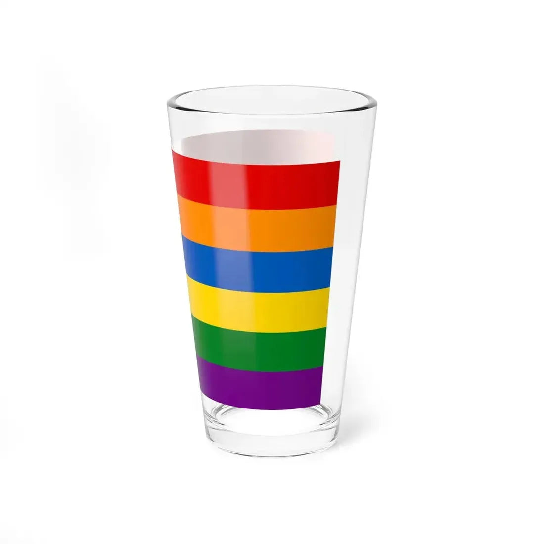 Ukraine Gay flag (Ukraine) Pint Glass 16oz - Go Mug Yourself