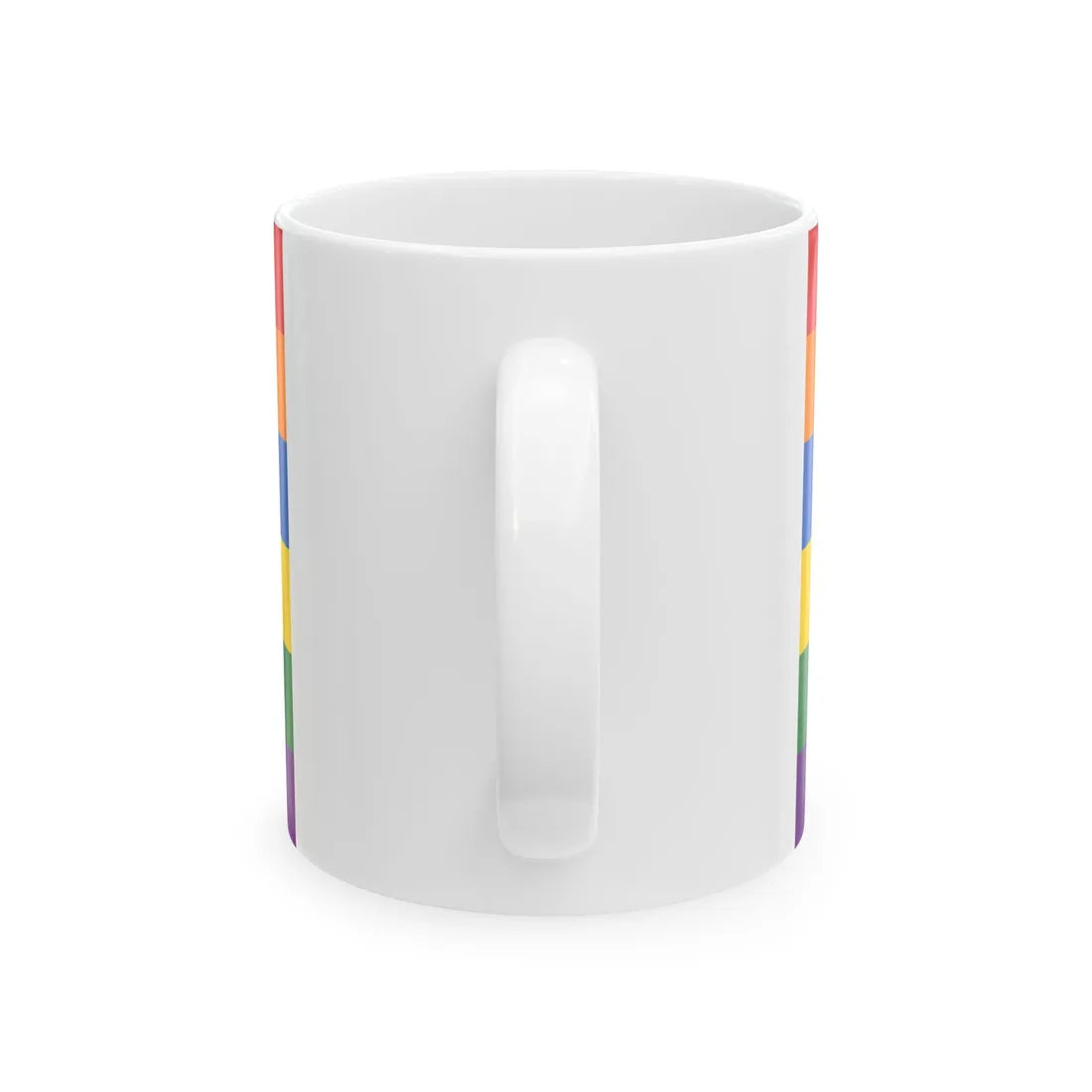 Ukraine Gay flag (Ukraine) White Coffee Mug - Go Mug Yourself