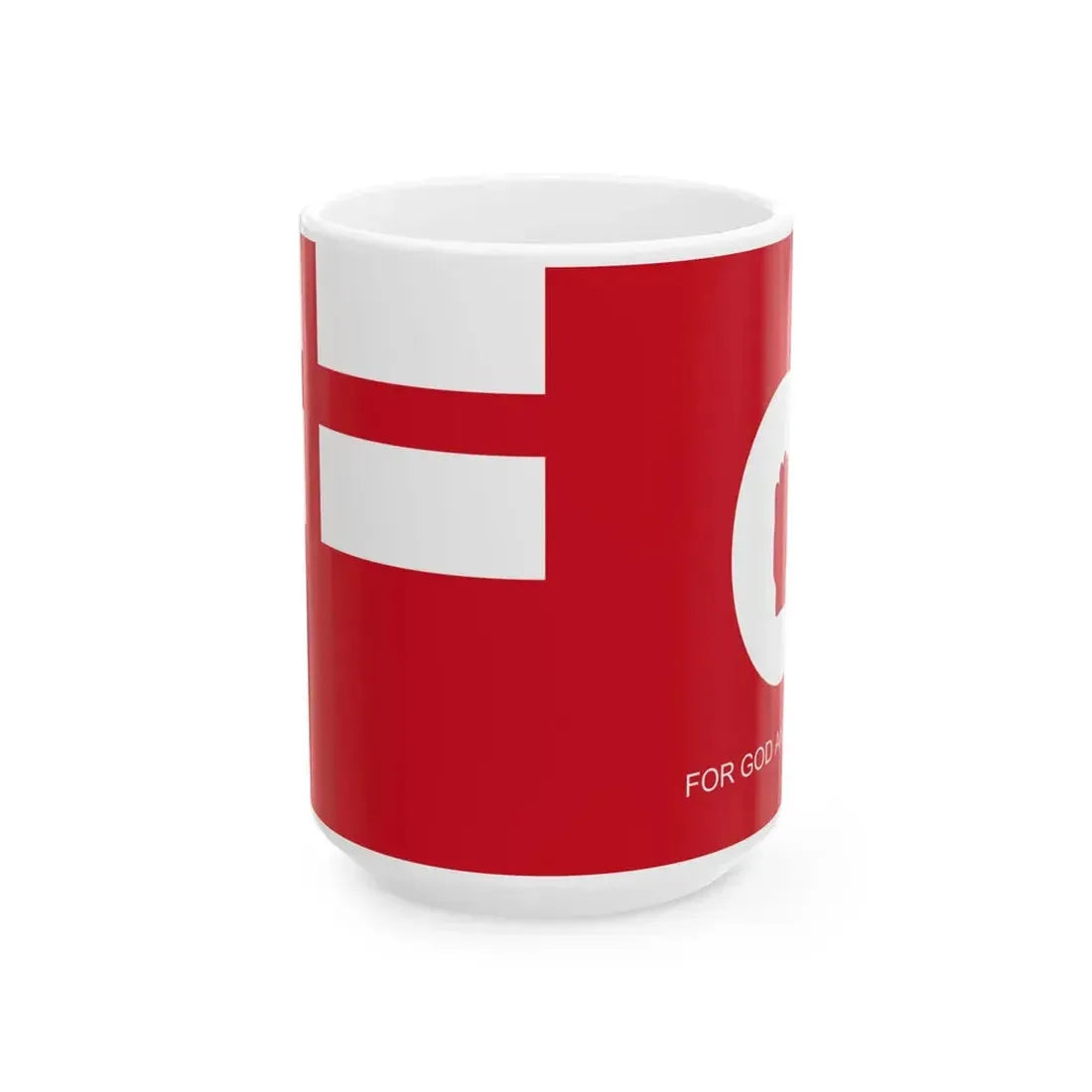 Ulster loyalist flag (Ireland) White Coffee Mug 15oz - Go Mug Yourself