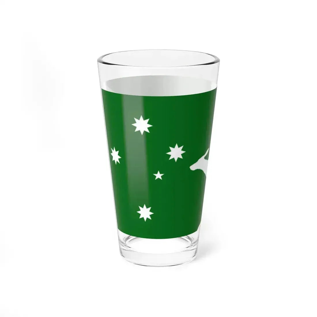Under the Southern Cross Australia Flag By Justin R Smith (Australia) Pint Glass 16oz - Go Mug Yourself