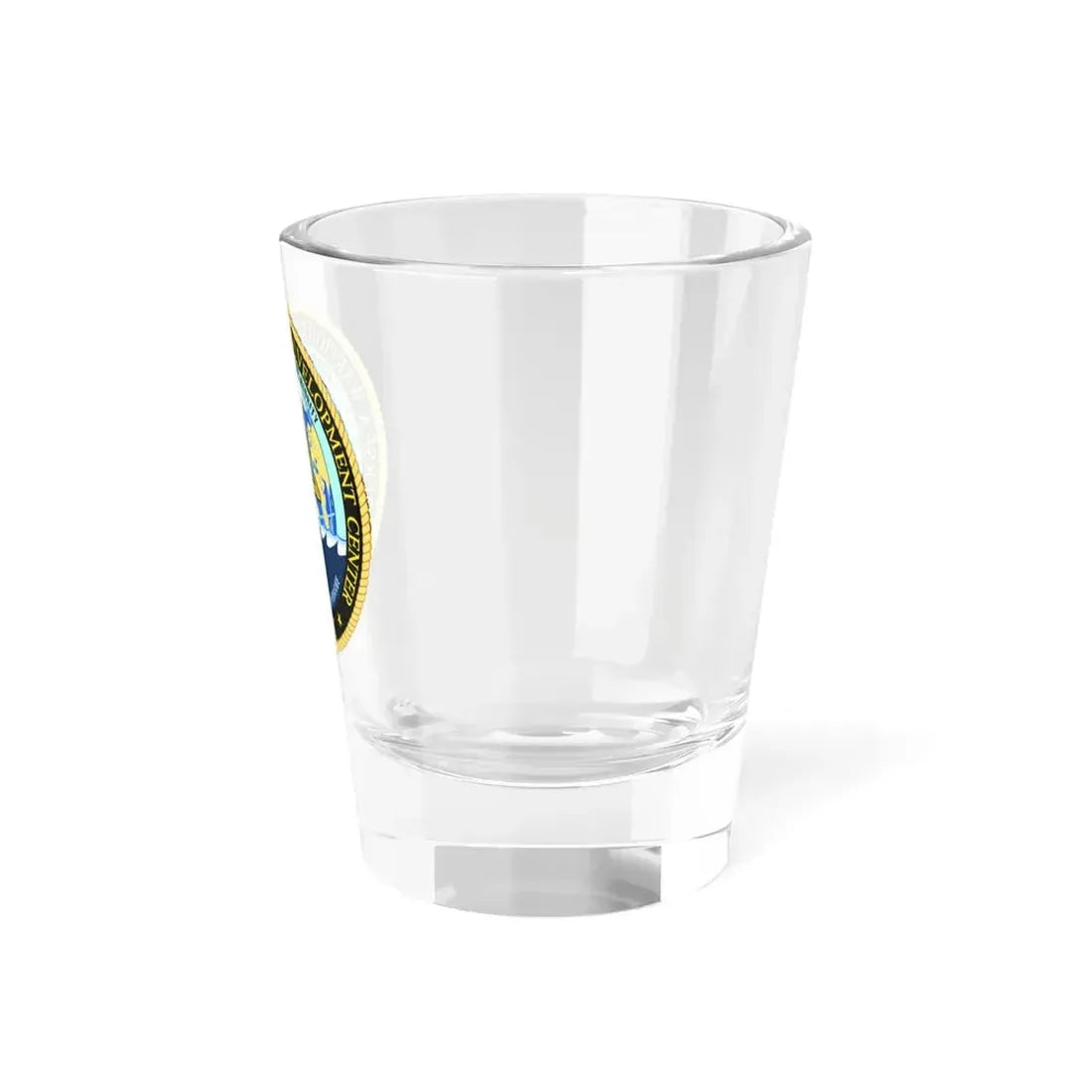 Undersea Warfighting Development Center (U.S. Navy) Shot Glass 1.5oz - Go Mug Yourself