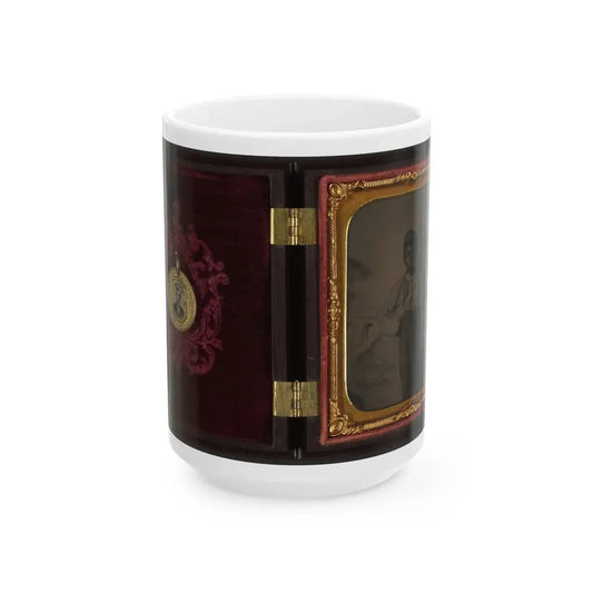 Unidentified African American Boy (U.S. Civil War) White Coffee Mug 15oz - Go Mug Yourself