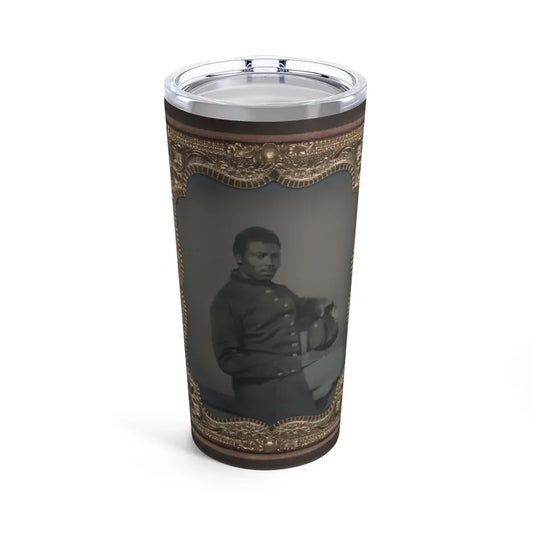 Unidentified African American Soldier In Union Uniform(2) (U.S. Civil War) Tumbler 20oz 20oz - Go Mug Yourself
