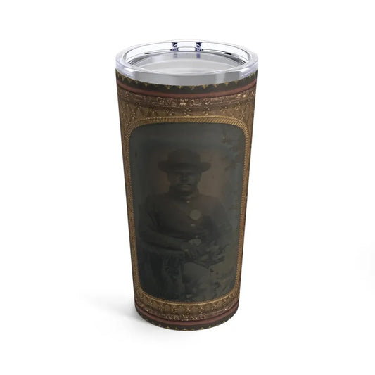 Unidentified African American Soldier In Union Uniform (U.S. Civil War) Tumbler 20oz 20oz - Go Mug Yourself