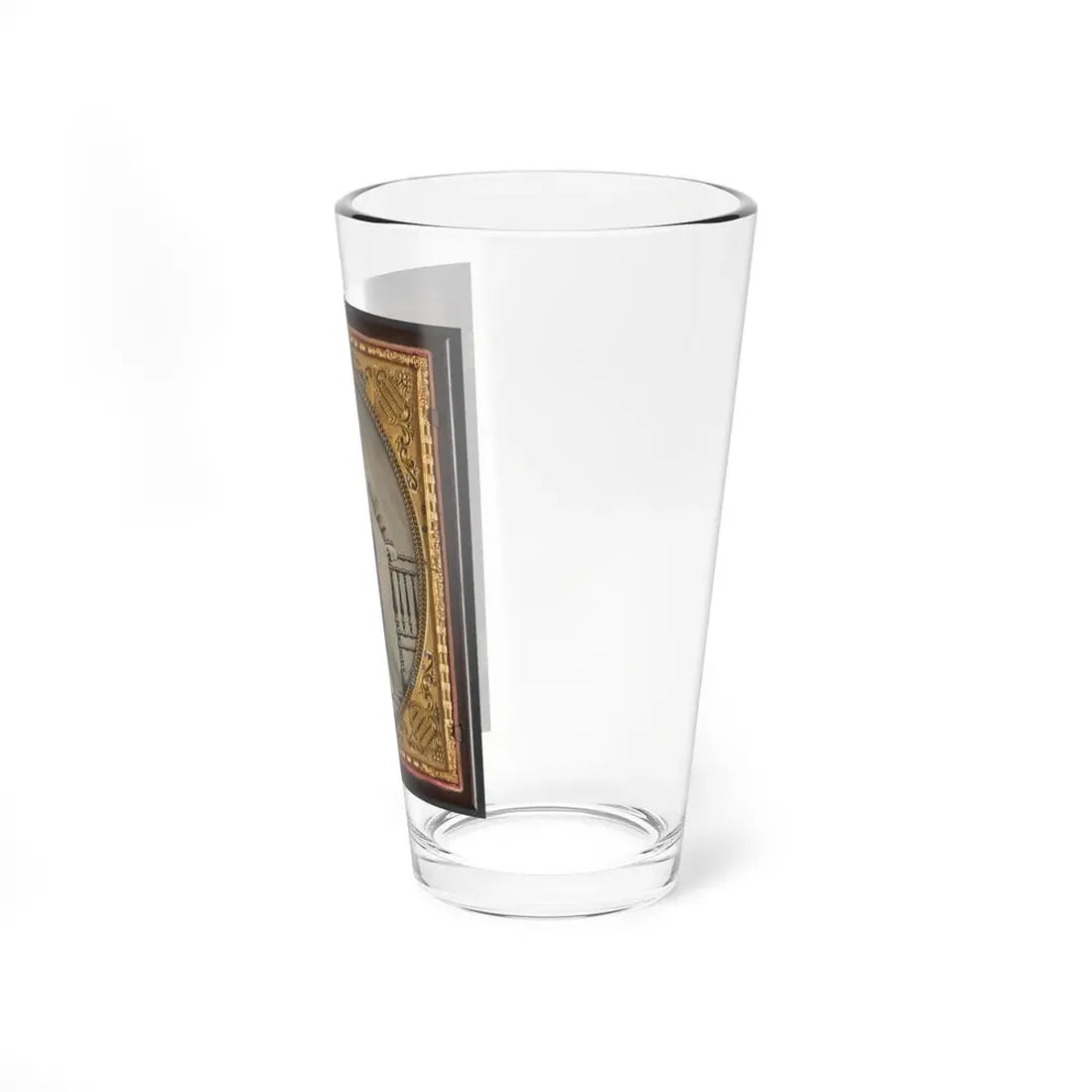 Unidentified Boy In Union Zouave Uniform With Drum (1) (U.S. Civil War) Pint Glass 16oz - Go Mug Yourself