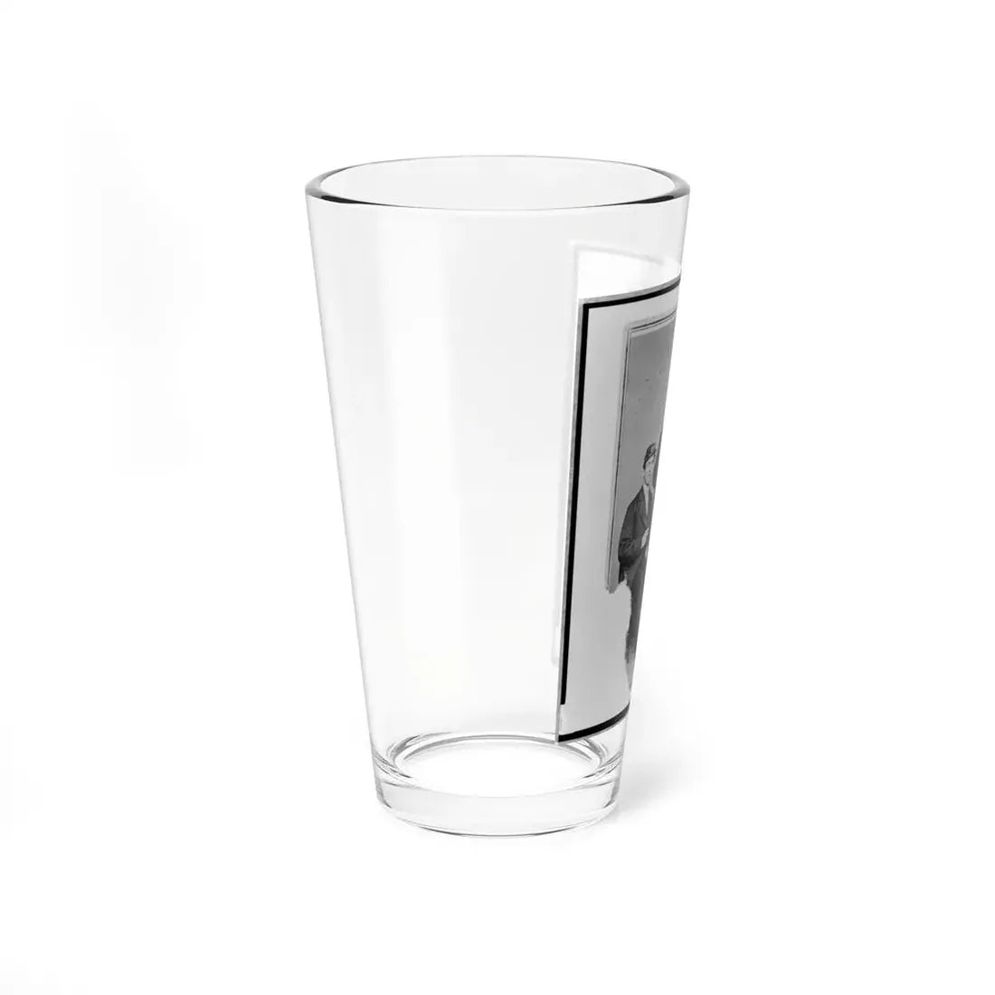 Unidentified Group Of Three Men, Full-Length Portrait, Two Seated, One Standing In The Background, Facing Front (U.S. Civil War) Pint Glass 16oz - Go Mug Yourself