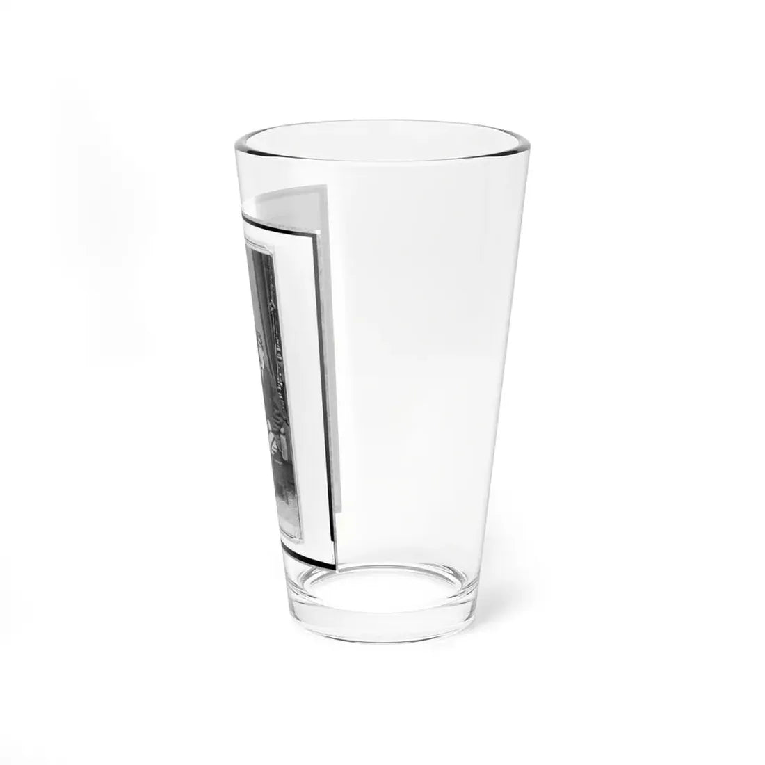 Unidentified Group Of Three Men, Full-Length Portrait, Two Seated, One Standing In The Background, Facing Front (U.S. Civil War) Pint Glass 16oz - Go Mug Yourself
