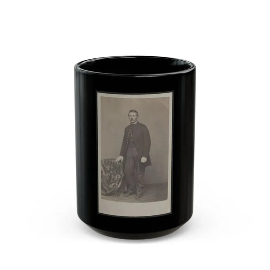 Unidentified Man 001 (U.S. Civil War) Black Coffee Mug 15oz - Go Mug Yourself