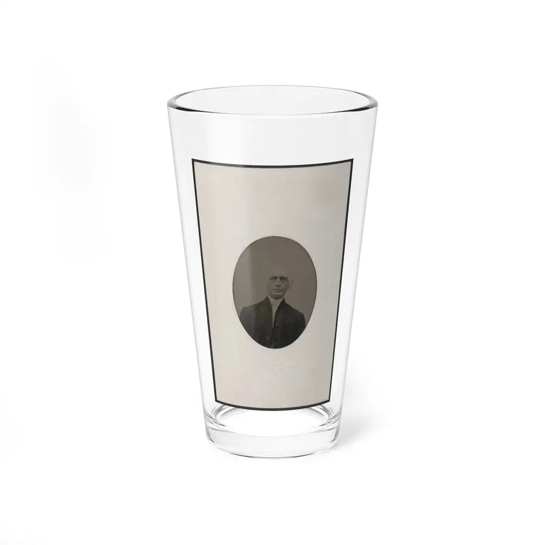 Unidentified Man 002 (U.S. Civil War) Pint Glass 16oz 16oz - Go Mug Yourself