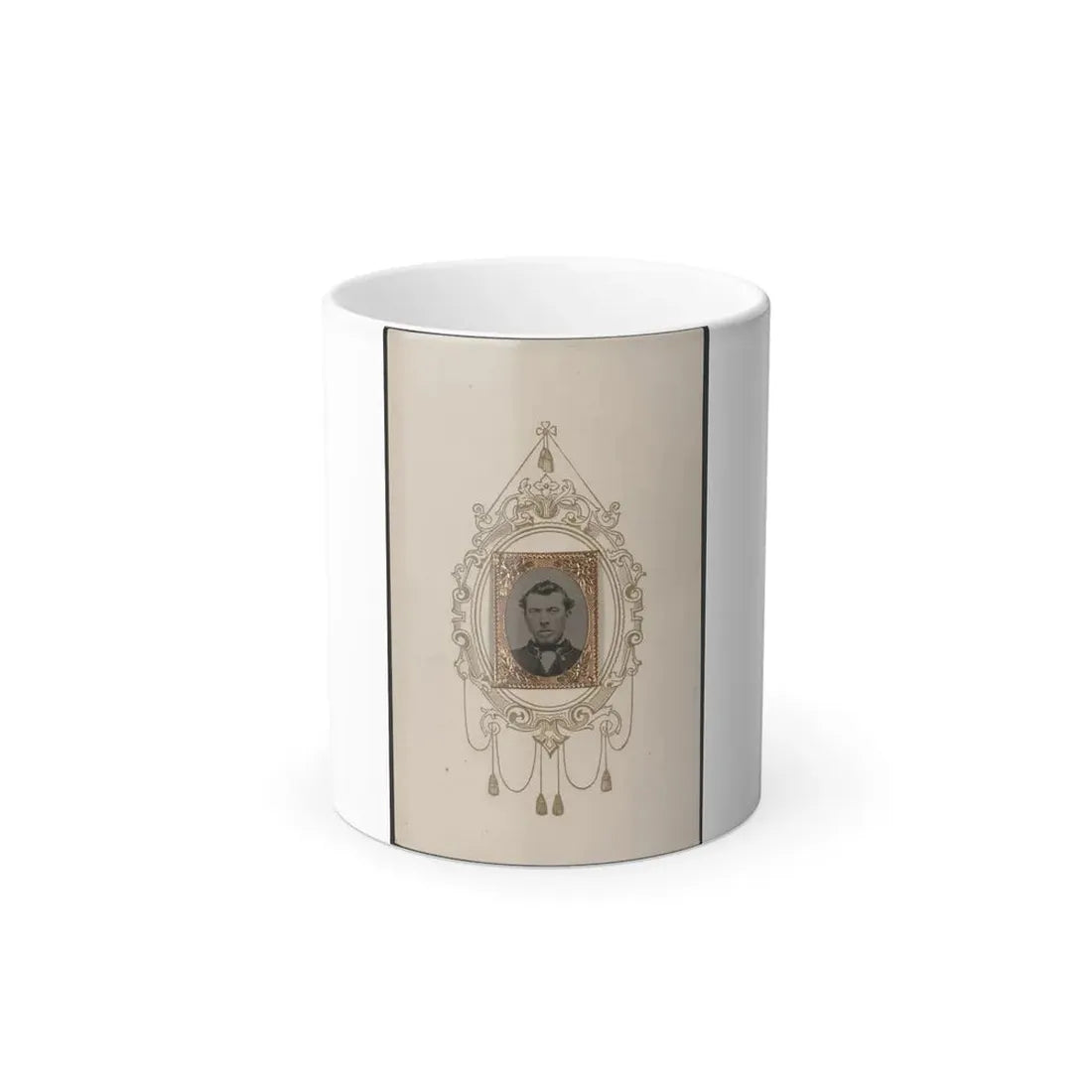 Unidentified Man 004 (U.S. Civil War) Color Changing Coffee Mug 11oz - Go Mug Yourself