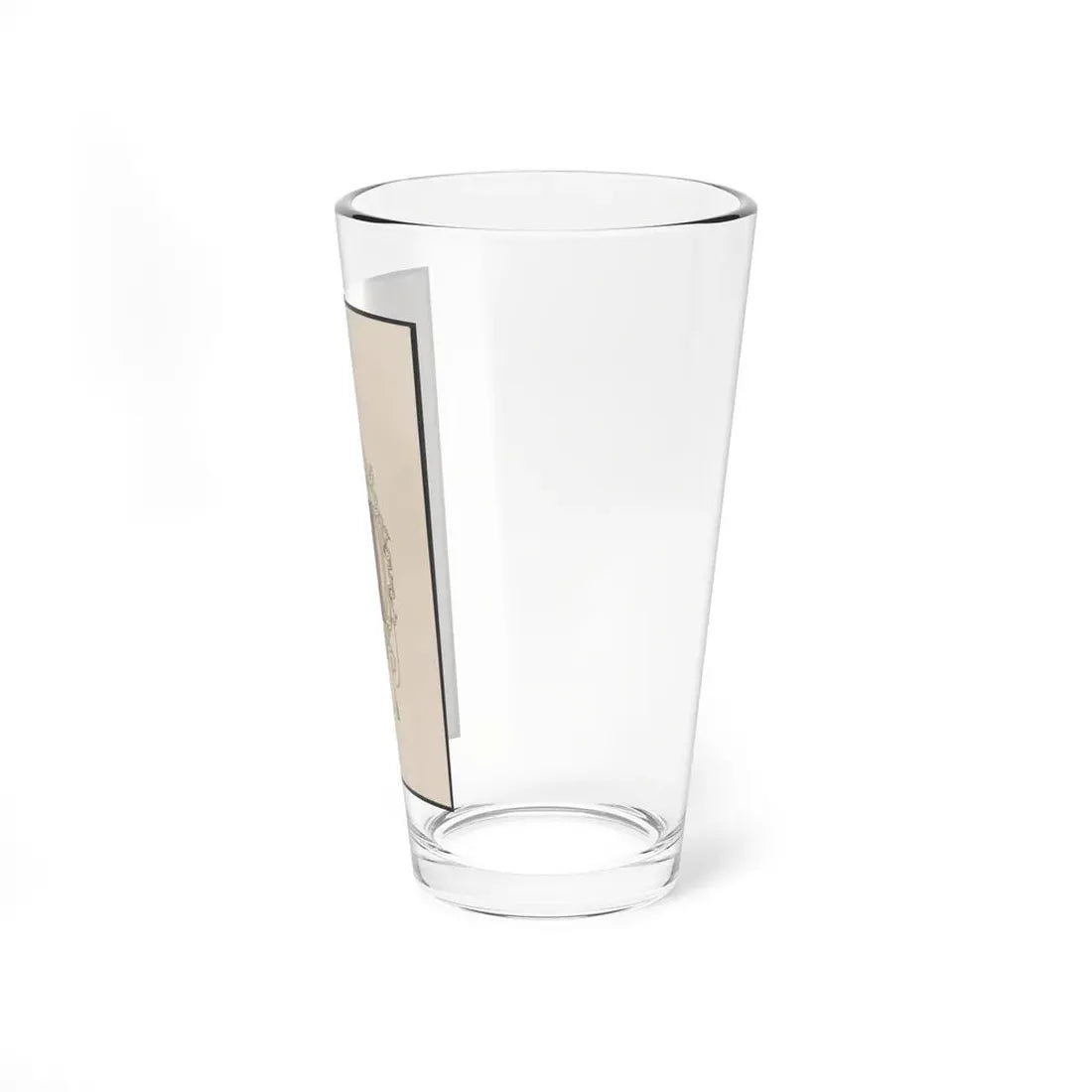 Unidentified Man 004 (U.S. Civil War) Pint Glass 16oz - Go Mug Yourself