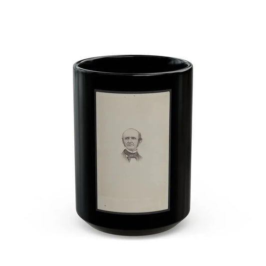 Unidentified Man 006 (U.S. Civil War) Black Coffee Mug 15oz - Go Mug Yourself