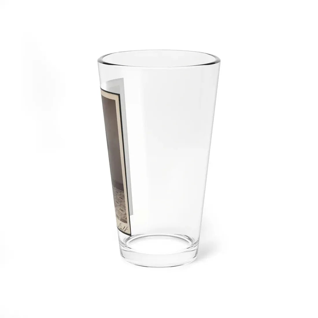 Unidentified Man 008 (U.S. Civil War) Pint Glass 16oz - Go Mug Yourself