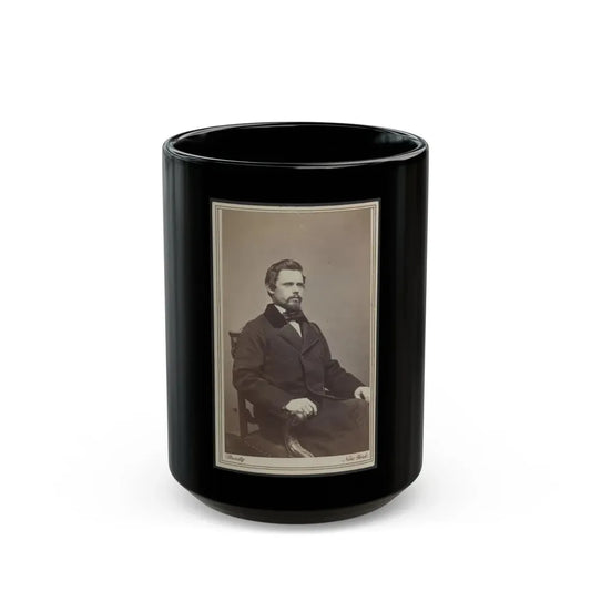 Unidentified Man(2) (U.S. Civil War) Black Coffee Mug 15oz - Go Mug Yourself