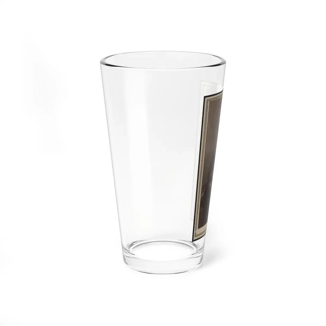 Unidentified Man Seated At Table (U.S. Civil War) Pint Glass 16oz - Go Mug Yourself