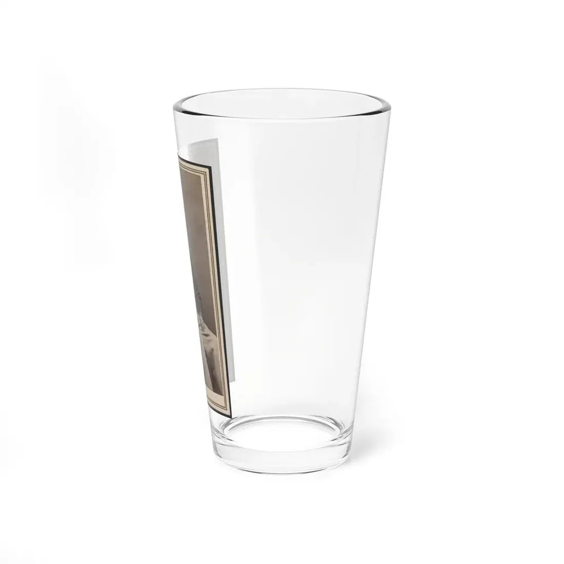 Unidentified Man Seated At Table (U.S. Civil War) Pint Glass 16oz - Go Mug Yourself