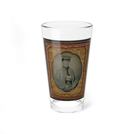 Unidentified Sailor In Confederate Midshipman Uniform (U.S. Civil War) Pint Glass 16oz 16oz - Go Mug Yourself