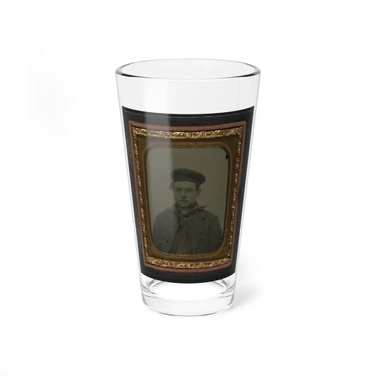 Unidentified Sailor In Union Uniform 001 (U.S. Civil War) Pint Glass 16oz 16oz - Go Mug Yourself