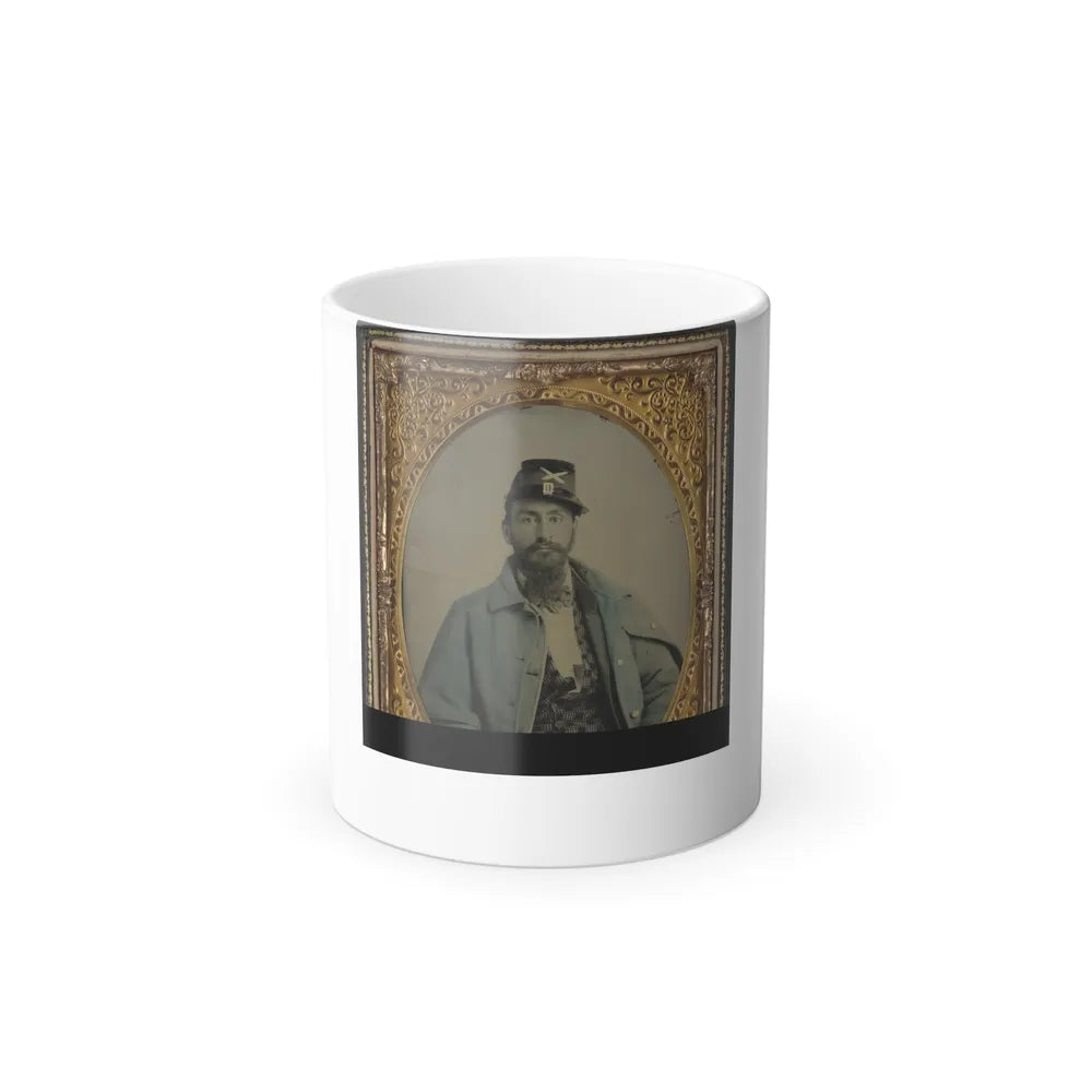 Unidentified Soldier From Union Artillery Uniform (U.S. Civil War) Color Changing Coffee Mug 11oz-11oz-Go Mug Yourself