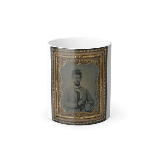 Unidentified Soldier in Confederate Major's Uniform (U.S. Civil War) Color Changing Coffee Mug 11oz Default Title 11oz - Go Mug Yourself