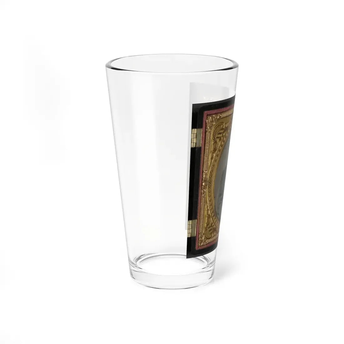 Unidentified Soldier In Confederate Uniform(5) (U.S. Civil War) Pint Glass 16oz - Go Mug Yourself