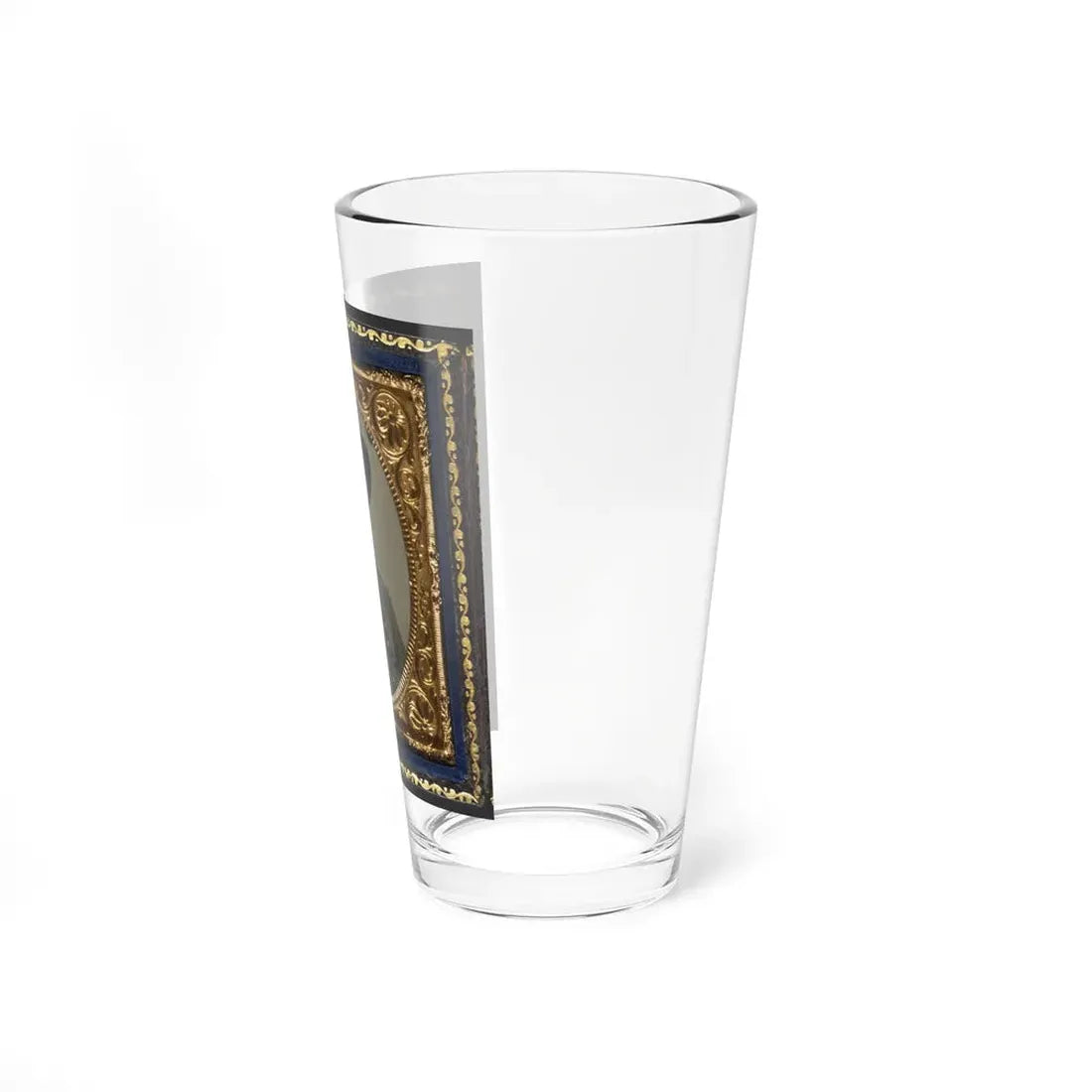 Unidentified Soldier In Confederate Uniform And Slouch Hat (U.S. Civil War) Pint Glass 16oz - Go Mug Yourself