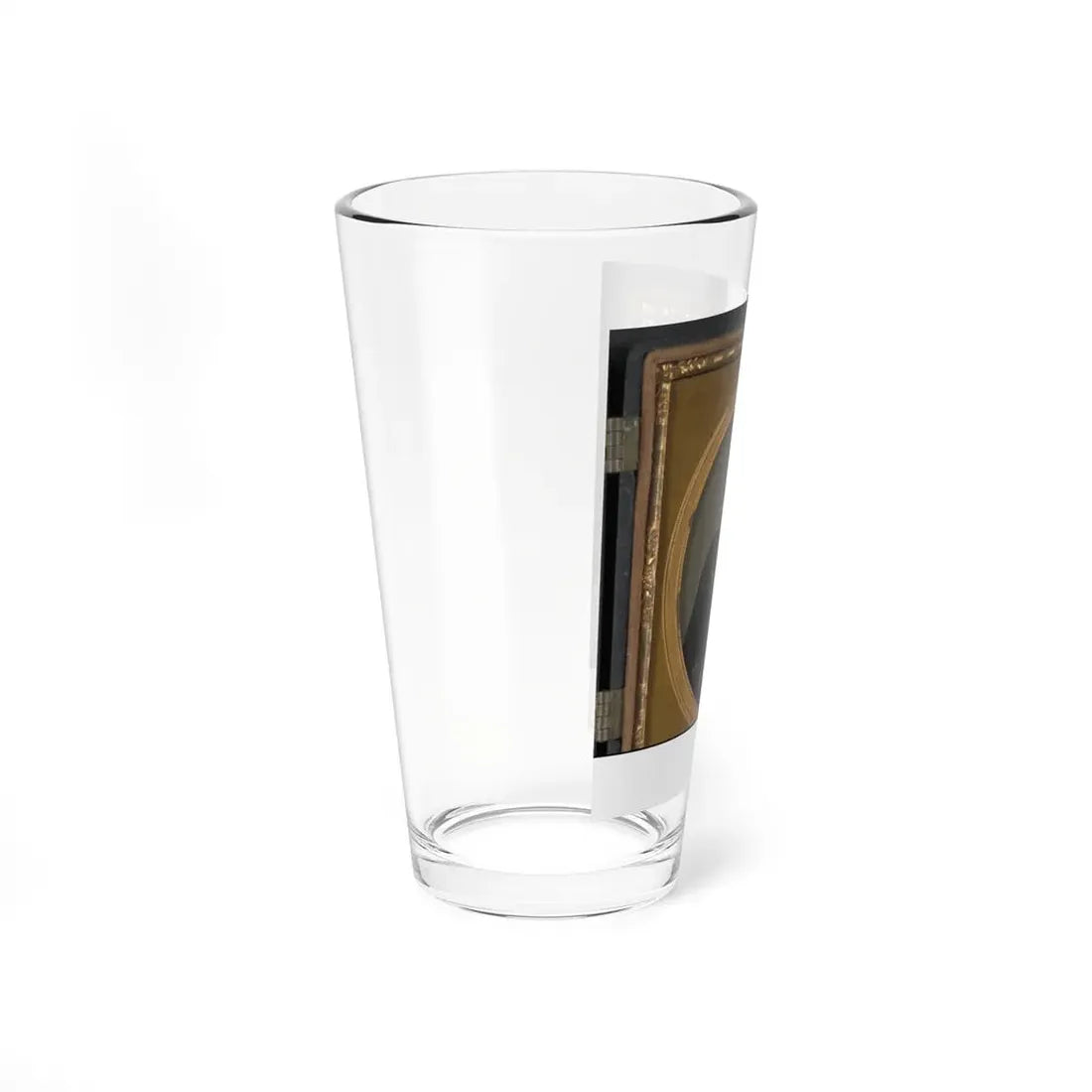 Unidentified Soldier In Confederate Uniform With Revolver (U.S. Civil War) Pint Glass 16oz - Go Mug Yourself