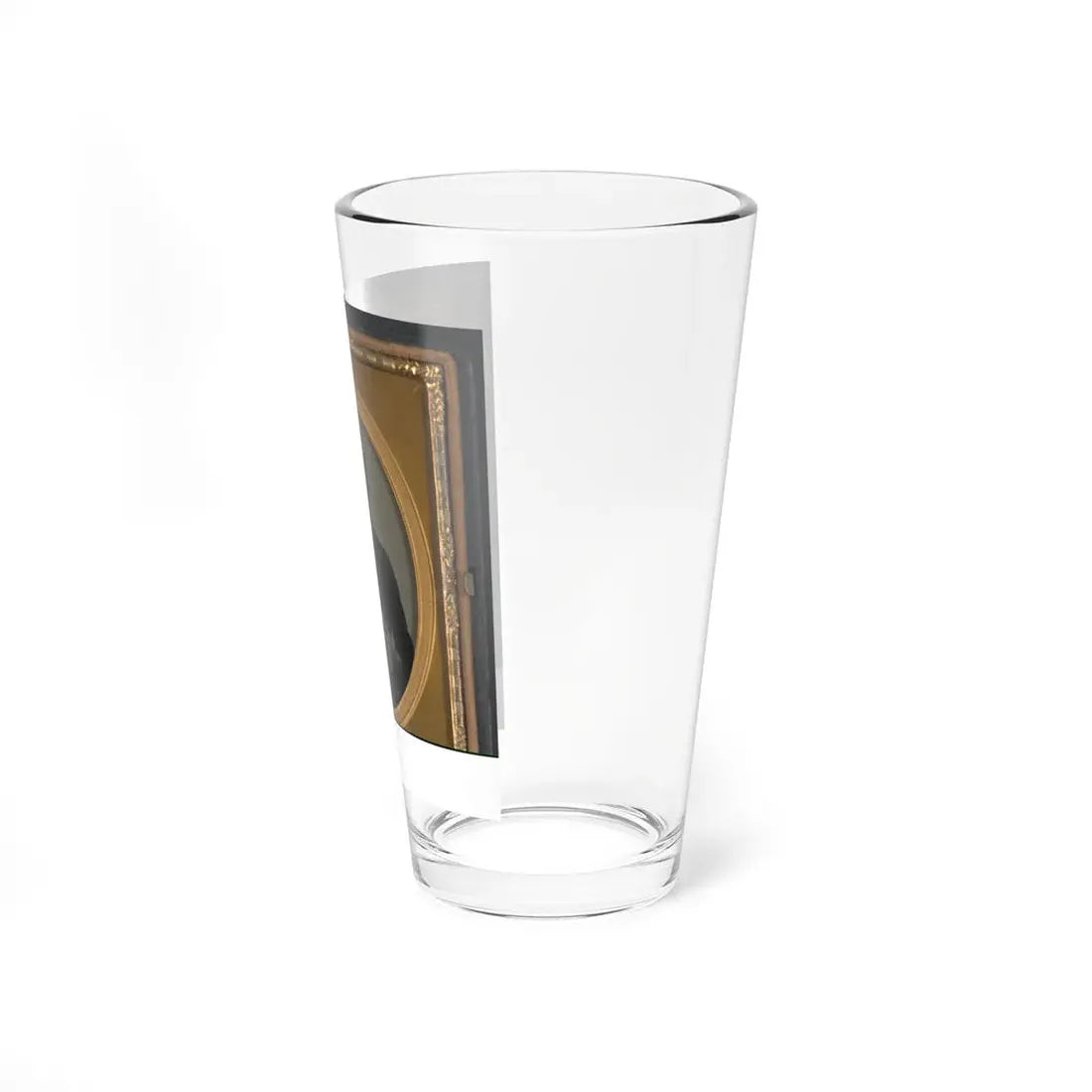 Unidentified Soldier In Confederate Uniform With Revolver (U.S. Civil War) Pint Glass 16oz - Go Mug Yourself