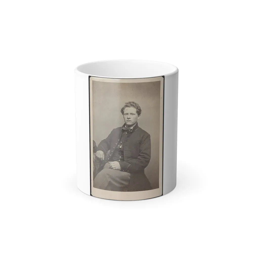 Unidentified Soldier in Uniform 002 (U.S. Civil War) Color Changing Coffee Mug 11oz-11oz-Go Mug Yourself