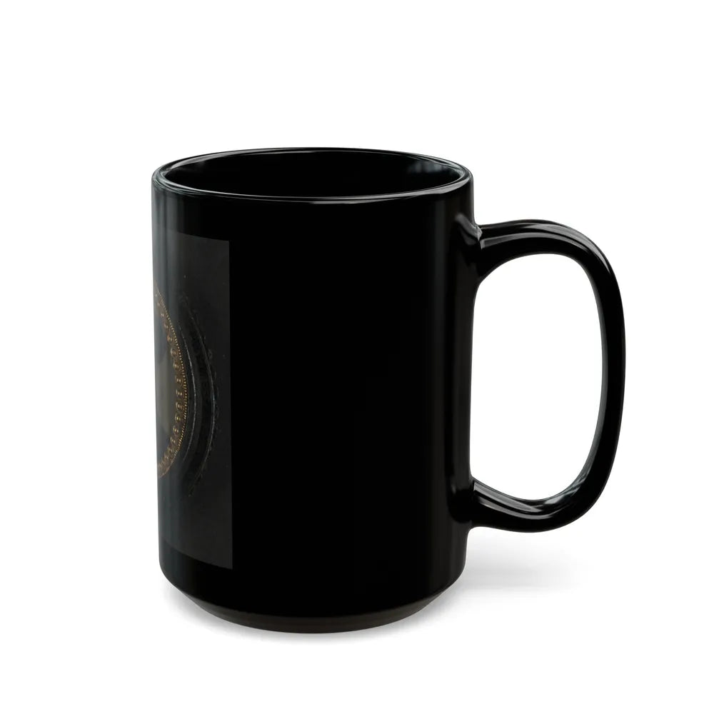Unidentified Soldier In Union Uniform And Slouch Hat 003 (U.S. Civil War) Black Coffee Mug-Go Mug Yourself