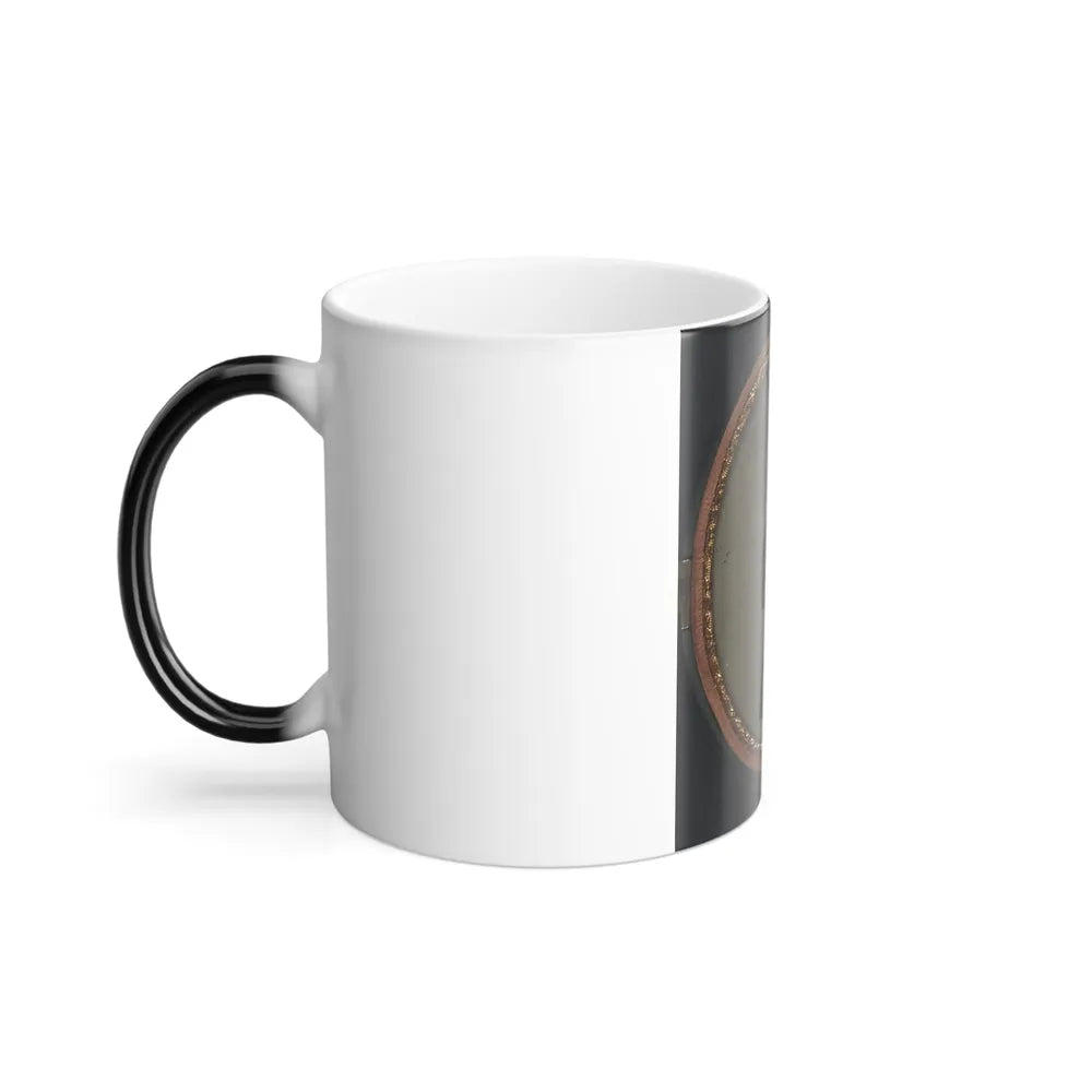 Unidentified Soldier in Union Uniform With Bayoneted Musket and Scabbard (U.S. Civil War) Color Changing Coffee Mug 11oz-Go Mug Yourself