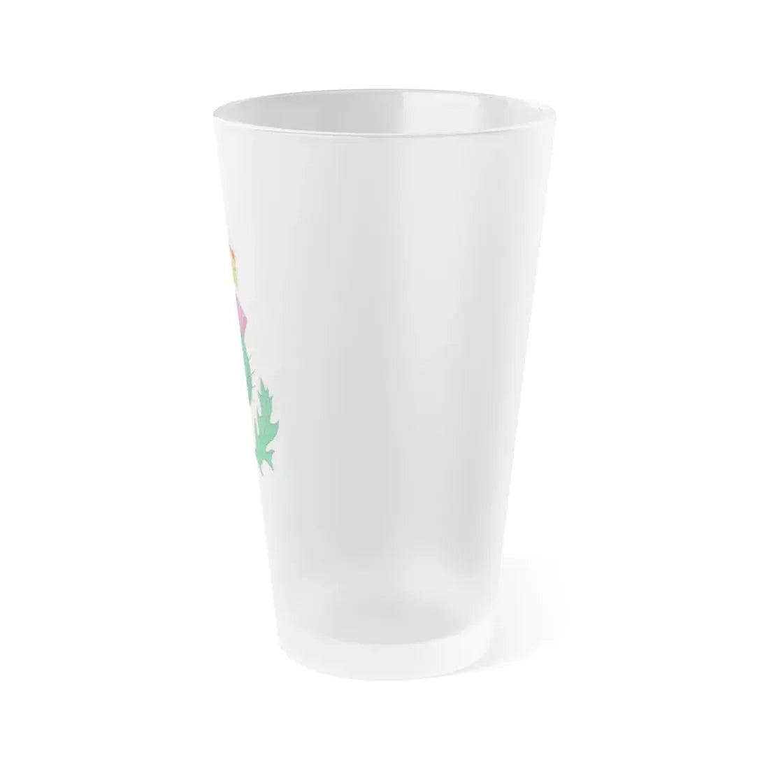Union of the Crowns Royal Badge - Frosted Pint Glass 16oz - Go Mug Yourself