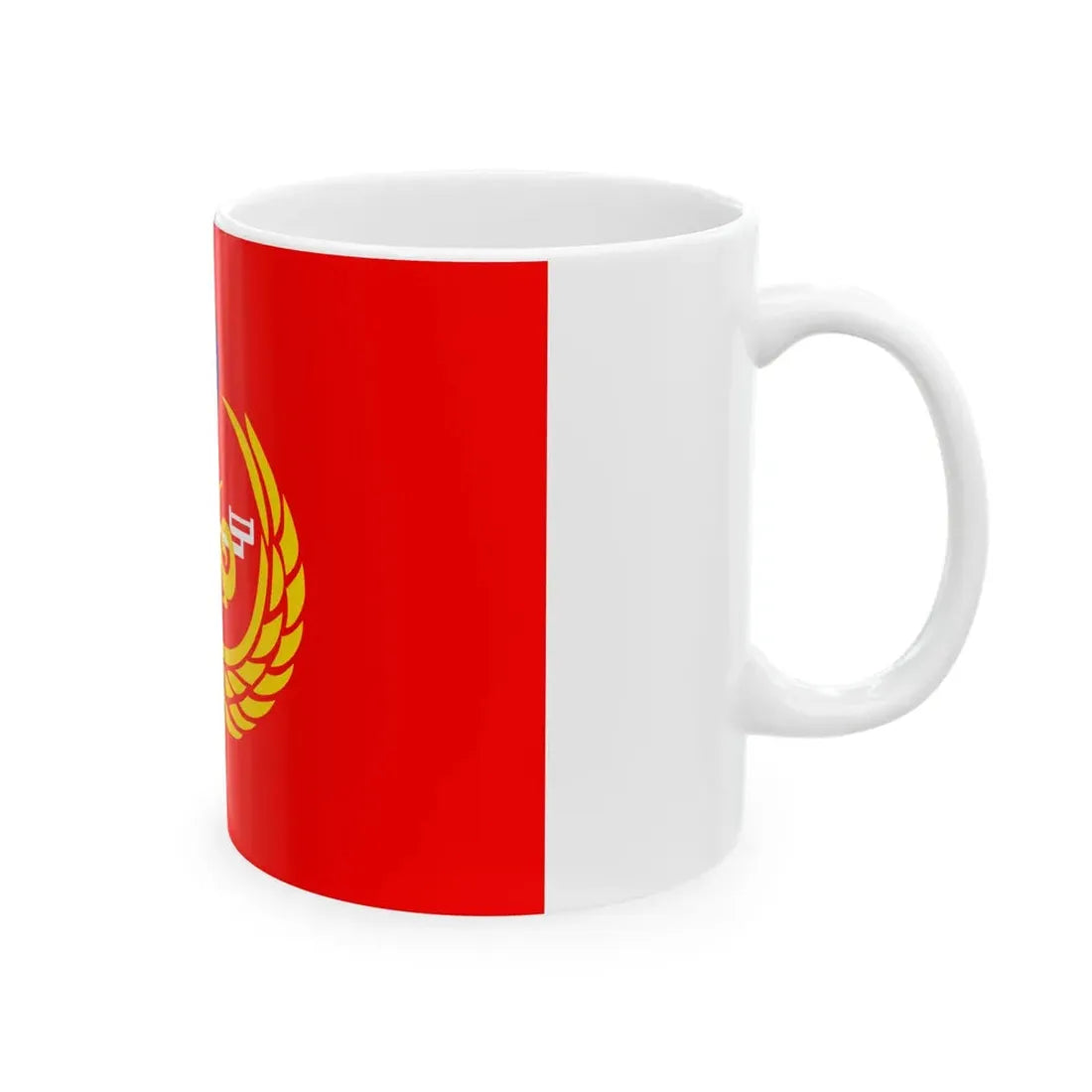 Unit Flag of Coast Guard of ROC (China) White Coffee Mug - Go Mug Yourself