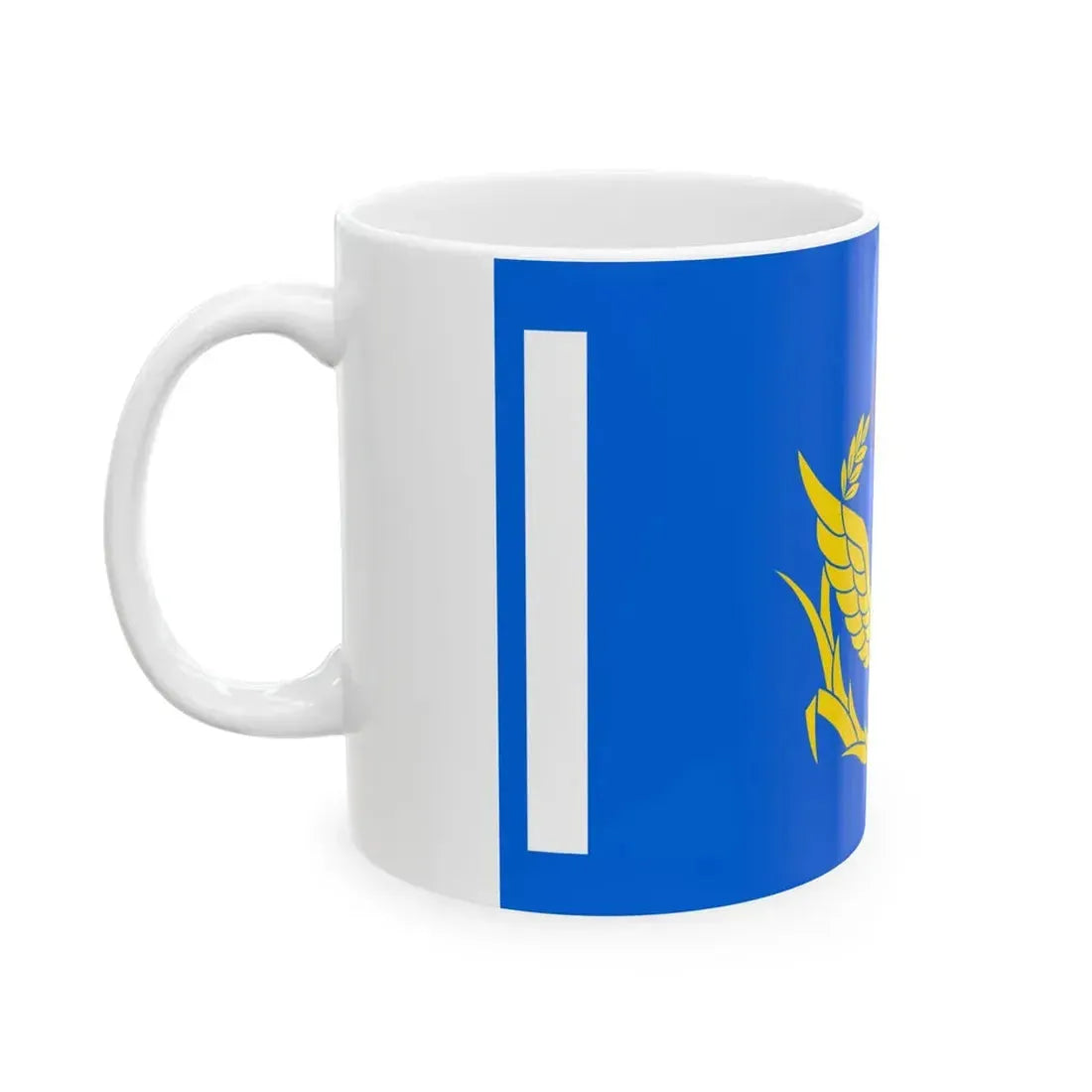 Unit Flag of Volunteer Police of ROC (China) White Coffee Mug - Go Mug Yourself