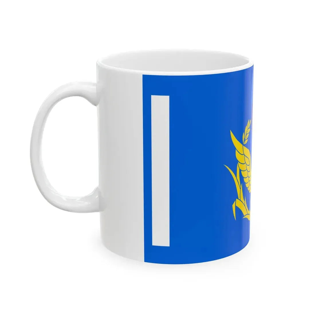 Unit Flag of Volunteer Police of ROC (China) White Coffee Mug - Go Mug Yourself