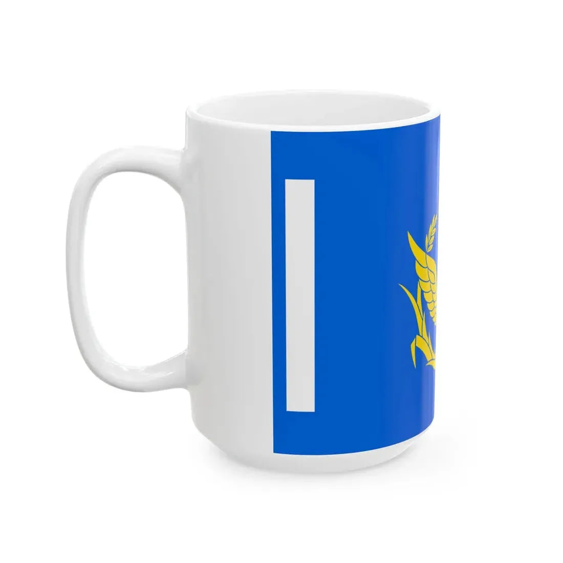 Unit Flag of Volunteer Police of ROC (China) White Coffee Mug - Go Mug Yourself