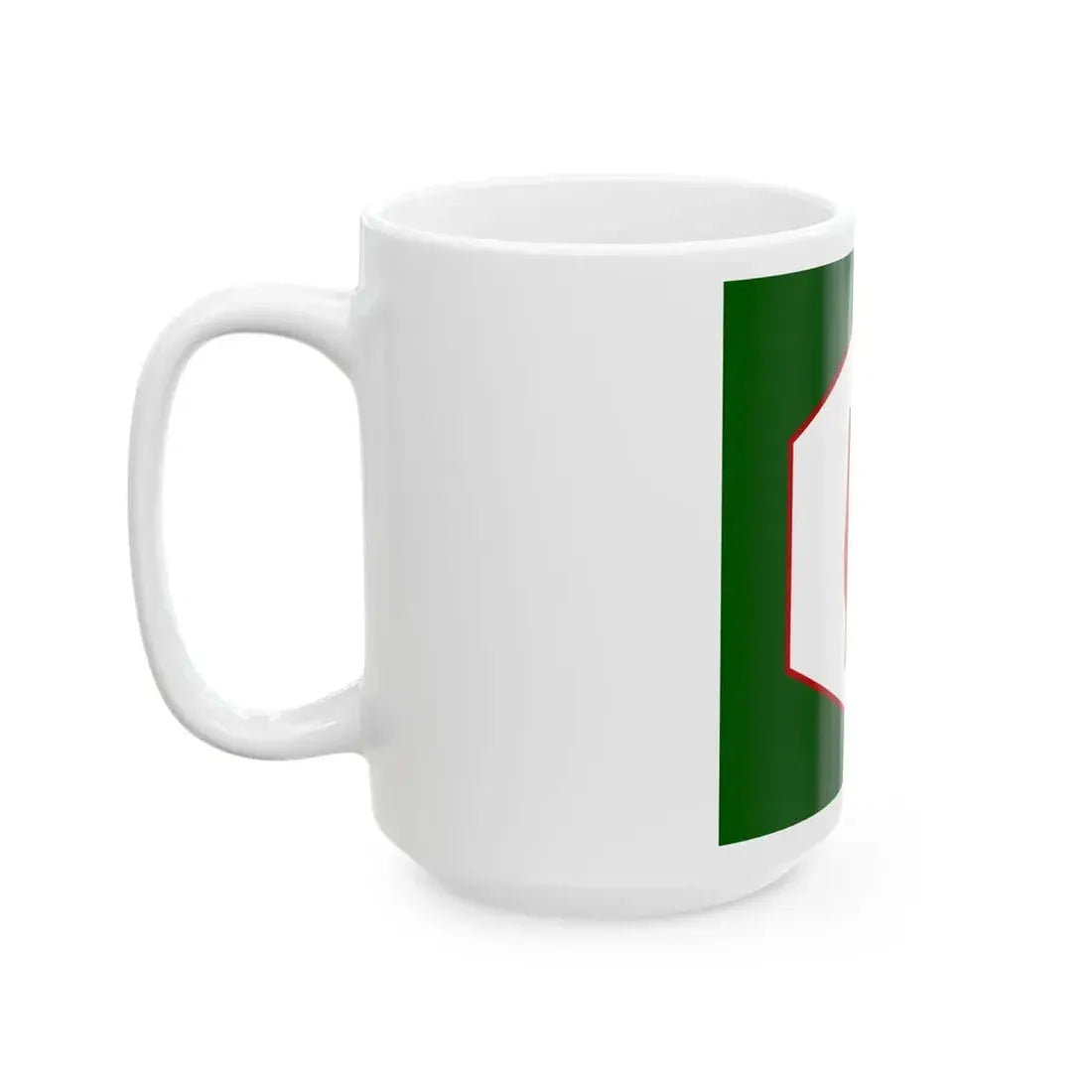 United northern ireland emblem (Ireland) White Coffee Mug - Go Mug Yourself