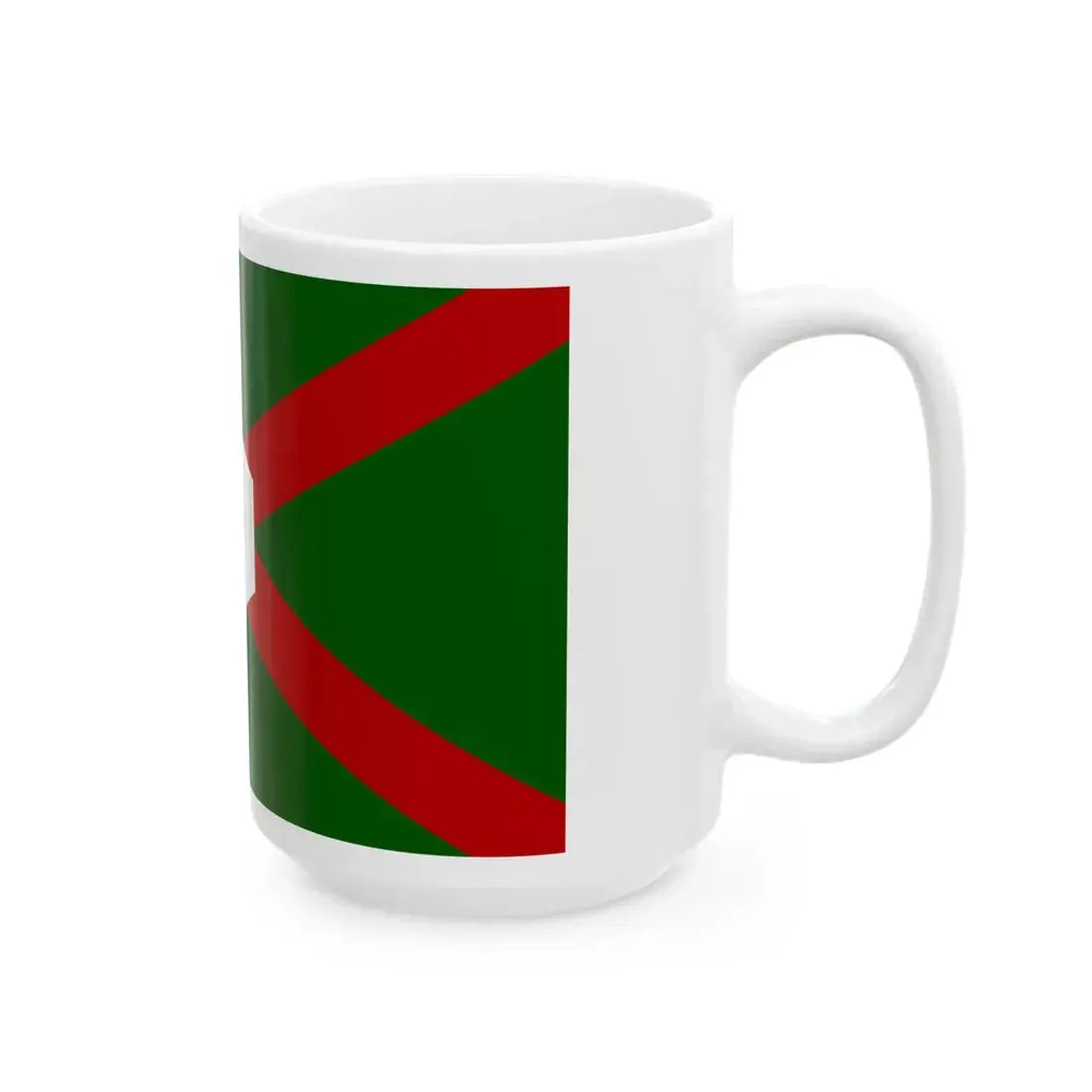 United northern ireland flag bland (Ireland) White Coffee Mug - Go Mug Yourself