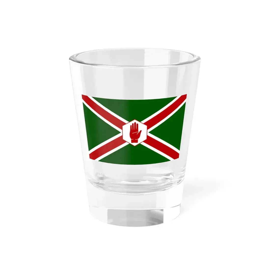 United northern ireland flag (Ireland) Shot Glass 1.5oz 1.5oz - Go Mug Yourself