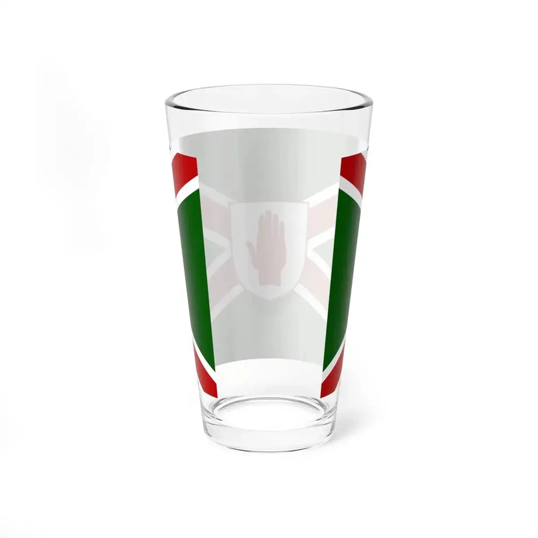 United northern ireland flag shield (Ireland) Pint Glass 16oz - Go Mug Yourself