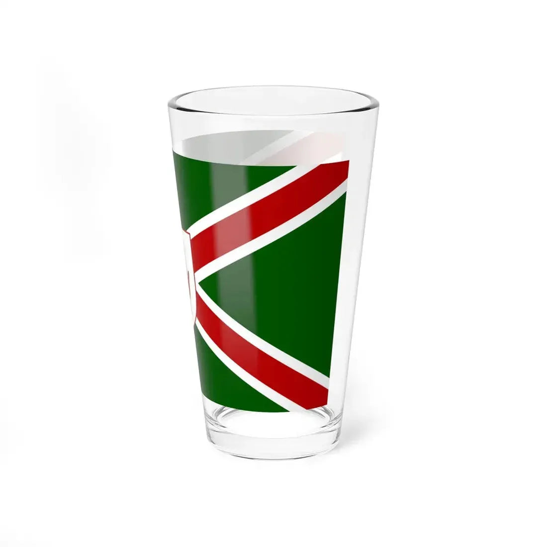 United northern ireland flag shield (Ireland) Pint Glass 16oz - Go Mug Yourself