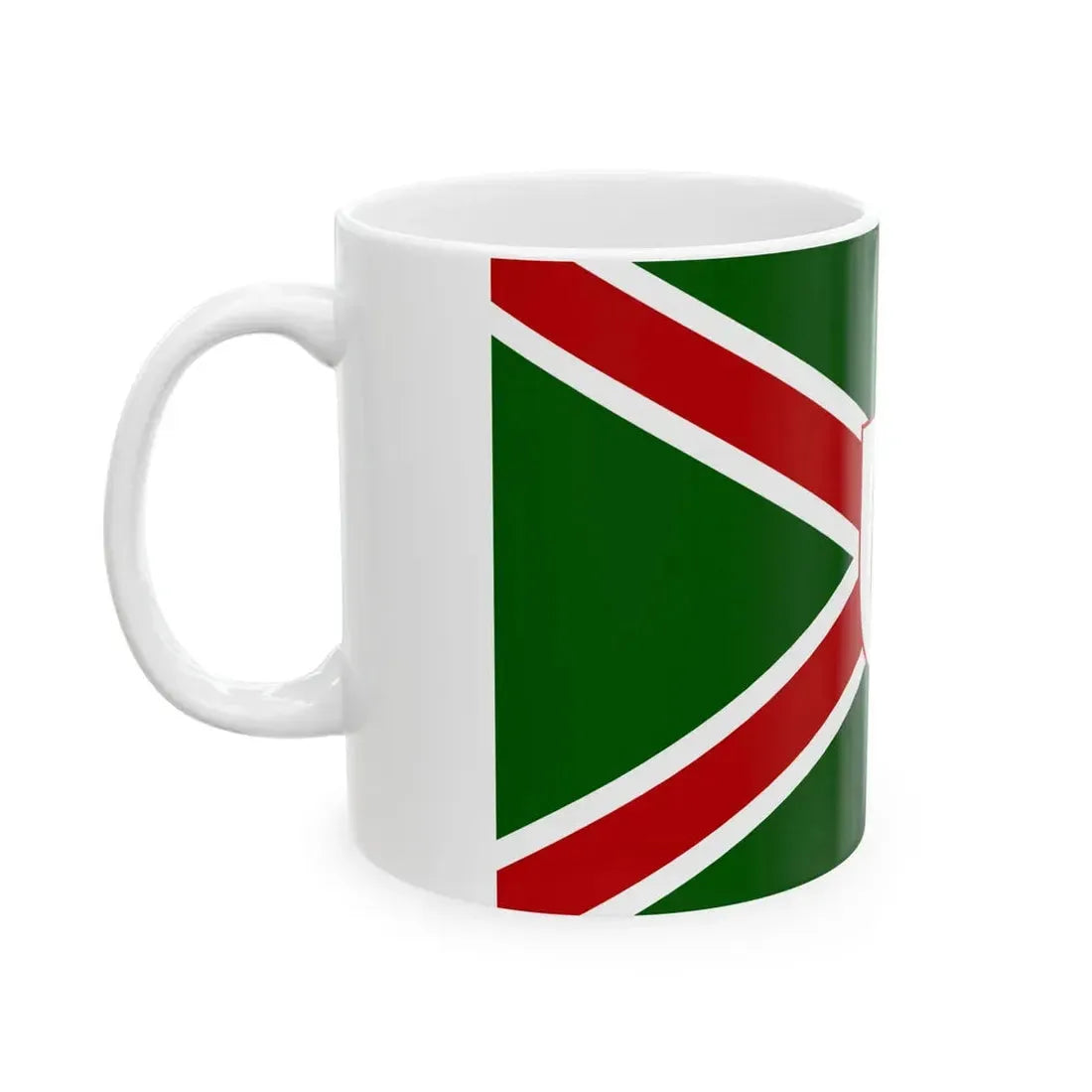 United northern ireland flag shield (Ireland) White Coffee Mug - Go Mug Yourself