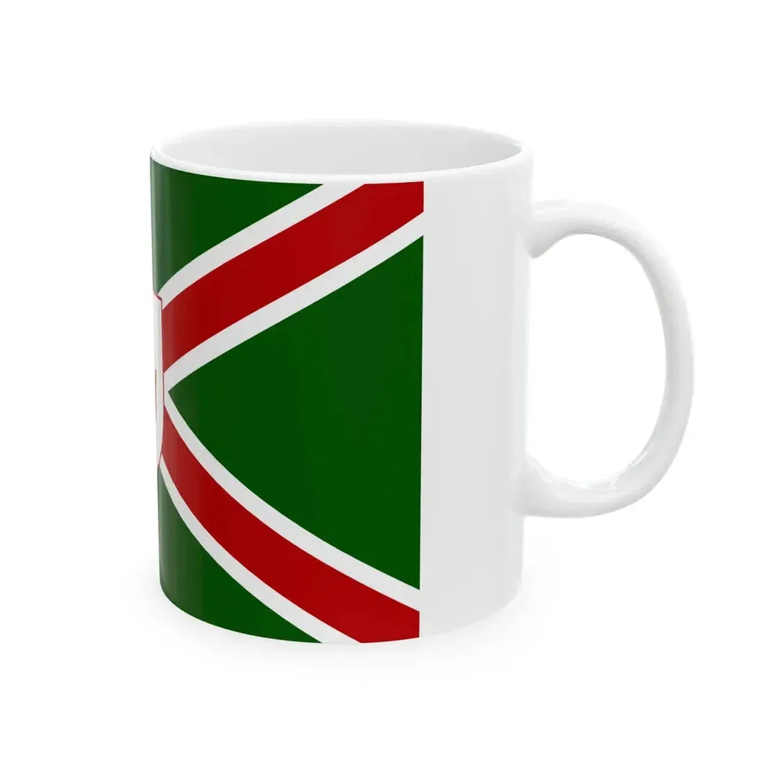 United northern ireland flag shield (Ireland) White Coffee Mug - Go Mug Yourself